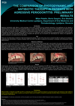 Introduction Agressive periodontitis (AgP) affects a small percentage