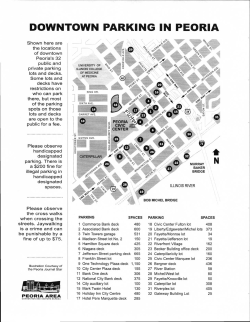 DOWNTOWN PARKING IN PEORIA
