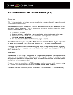 Blank PDQ Form- handout 2