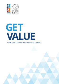 getvalue - CSR Europe