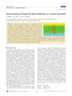 Giant Pumping of Single-File Water Molecules in a Carbon Nanotube