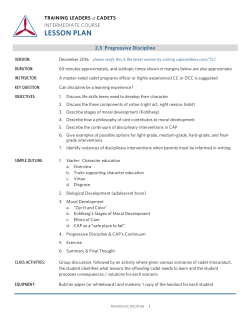 Lesson Plan - CAP Members