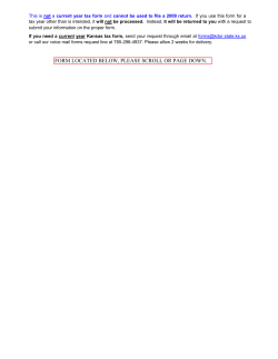 Kansas Corporate Income Tax (K-120)