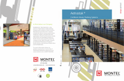 Aetnastak Cantilever Library Shelving Systems