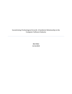 Incentivizing Technological Growth: A Symbiotic Relationship in the