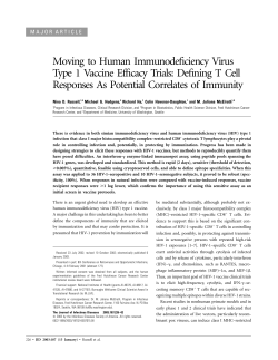 Moving to Human Immunodeficiency Virus Type