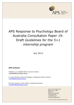 Australian Psychological Society