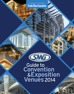 2014 SMG Venue Guide - Trade Show Executive