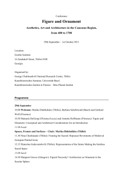 Programm - Kunsthistorisches Institut in Florenz