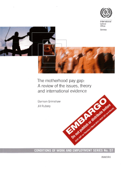 The motherhood pay gap