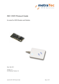 ISO 15693 Protocol Guide