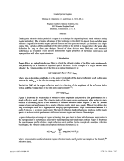 definition for long or short pass designs. Several of these devices