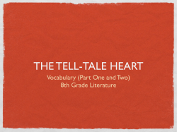 THE TELL-TALE HEART