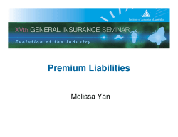 Premium Liabilities