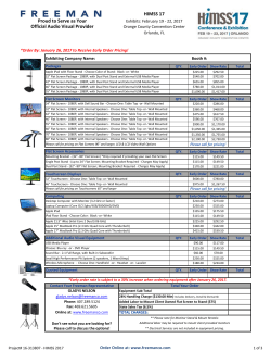 HIMSS Feb 2017-FAV EX 2D Order Form-FL