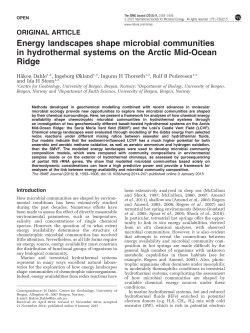 Energy landscapes shape microbial communities in