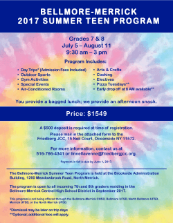 bellmore-merrick 2017 summer teen program
