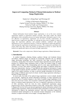 Improved Computing Method of Mutual Information in Medical Image