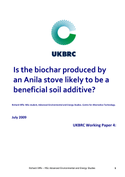 - UK Biochar Research Centre
