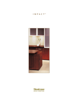 Impact Private Office Wood Solution Brochure