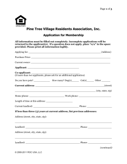 File - Pine Tree Village