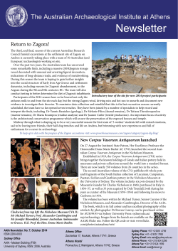 Newsletter - The University of Sydney