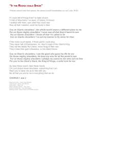 if the rocks could speak - Henry Vyner