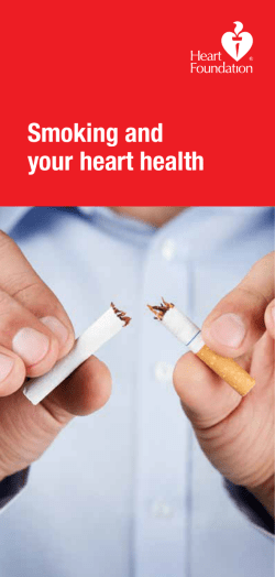 Smoking and your heart health