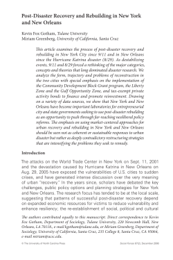 Gotham and Greenberg - Center for Collaborative Research for an