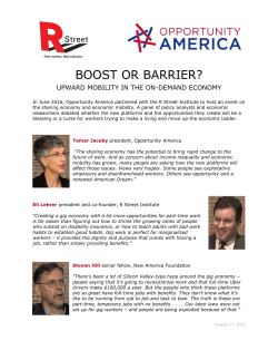 Boost or Barrier? Upward mobility in the on