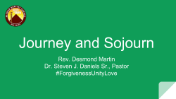 Journey and Sojourn