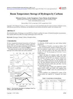 Room Temperature Storage of Hydrogen by Carbons