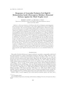 Responses of Generalist Predators Fed High-Ni