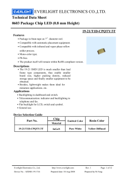 EVERLIGHT ELECTRONICS CO.,LTD.