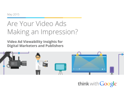 Google, Are Your Video Ads Making an Impression?