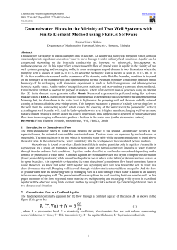 Groundwater Flows in the Vicinity of Two Well Systems with Finite