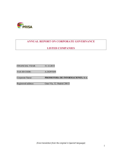 2015 Annual Report
