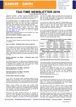 tax-time newsletter 2016