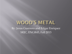By: Jesus Guerrero and Edgar Enriquez SRJC, ENGR45, Fall 2013