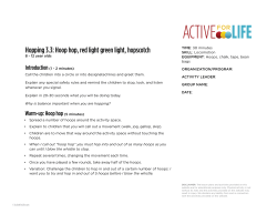 Hopping 3.3 - Active for Life