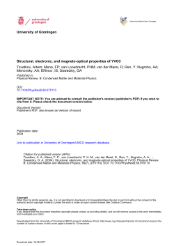 Structural, electronic, and magneto-optical properties of YVO3