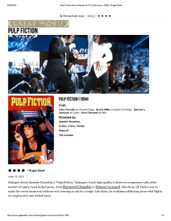 pulp fiction