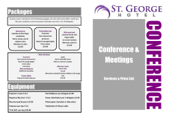 Conference Information 2017