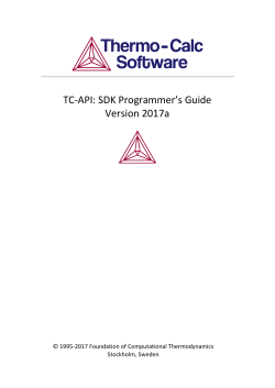 TC-API Programmer Guide - Thermo