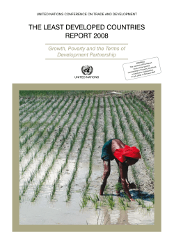the least developed countries report 2008