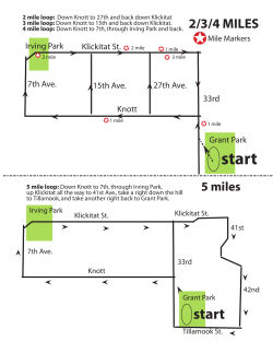 2/3/4 miles - Foot Traffic