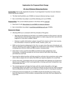 Explanation for Proposed Rule Change