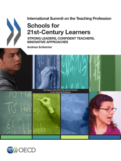 Schools for 21st-Century Learners