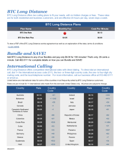 BTC Long Distance