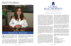 Marisol Parand - Executive Agent Magazine